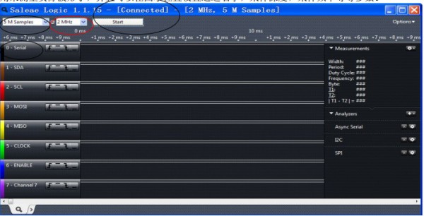 逻辑分析仪应用软件(Saleae logic)