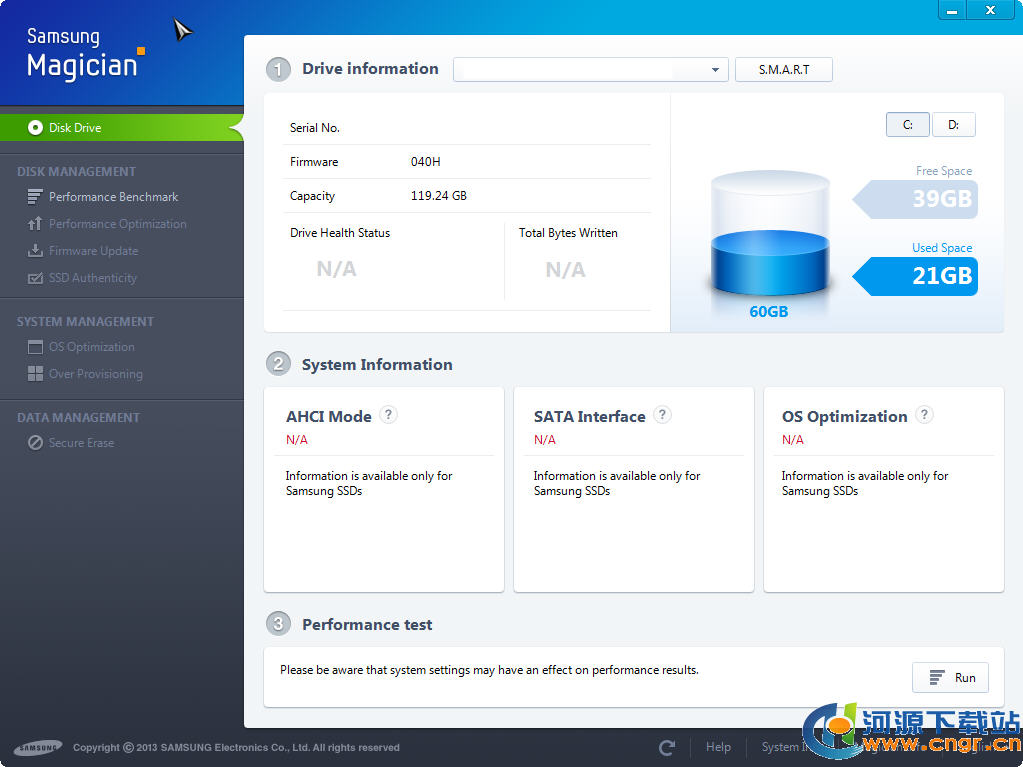 ��̬Ӳ���Ż�����_���ǹ�̬Ӳ��ħ��ʦ(Samsung Magician)��ɫ������