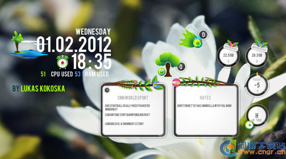 Rainmeter����_Rainmeter(���Ч������)������ɫ��