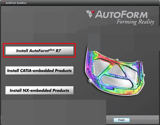 autoform r7汉化版 autoform r7中文版