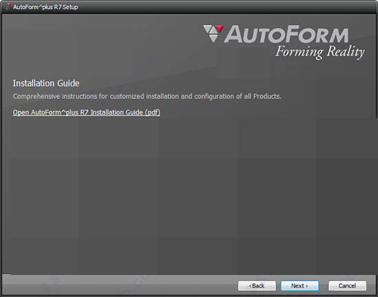 autoform r7汉化版 autoform r7中文版