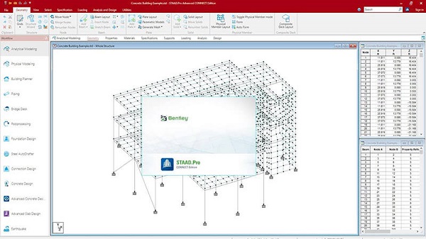 bentley staad pro v8i(工程设计软件) bentley staad pro软件