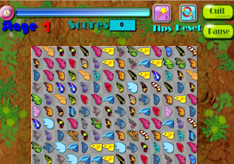 蝴蝶连连看单机版 蝴蝶连连看游戏