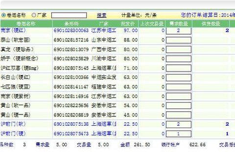 中国烟草网上订货平台官方版 中国烟草网上订货平台pc版