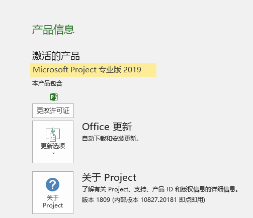微软project2019 project2019软件