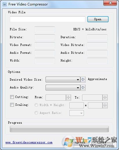 Free Video Compressor(��Ƶѹ������) V1.2�����ɫ��