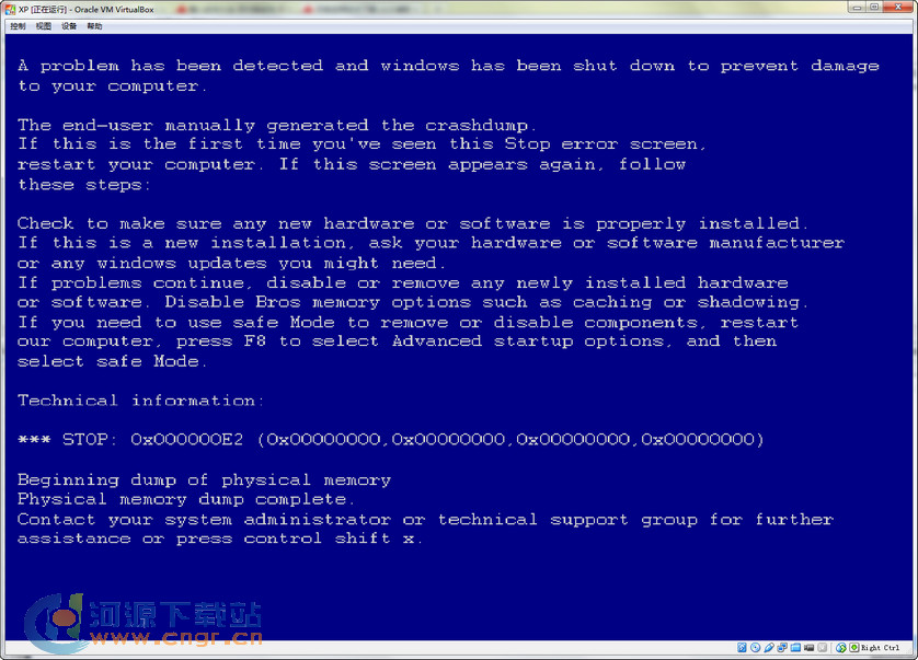 Windows�����������Bluescreen_���˽����˵�������
