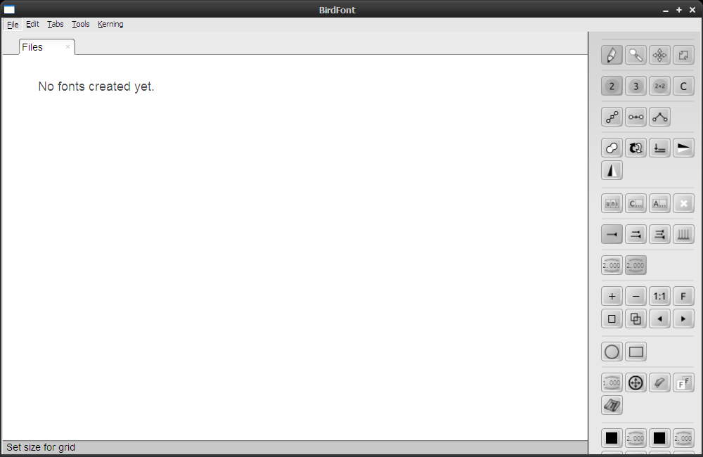 ttf������������_ttf����༭��BirdFont�����ƽ��