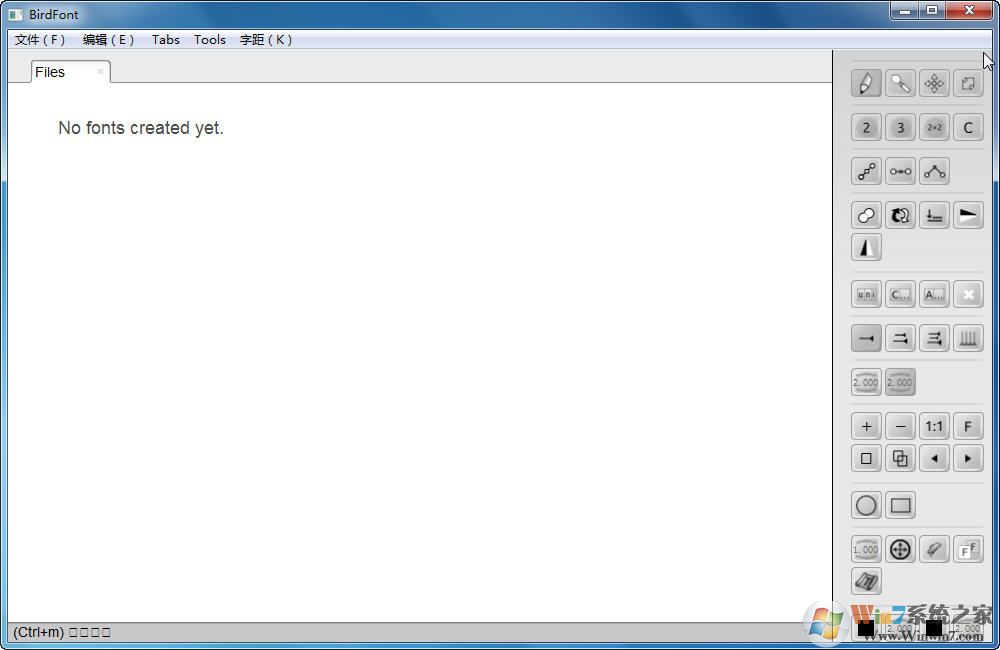 ttf������������_ttf����༭��BirdFont�����ƽ��