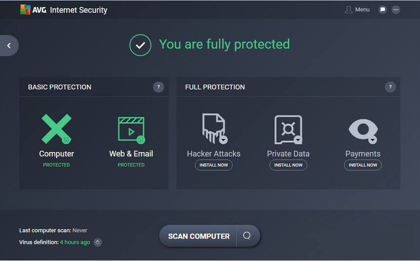 AVG Ultimateϵͳ��ȫ�������� V17.0��ɫ�ƽ��