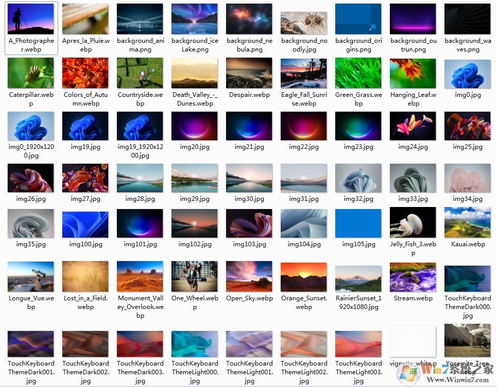 Win11��ֽ����|Win11ϵͳ���ñ�ֽ 4K���������ֽ��(63P)