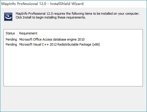 mapinfo12安装包 mapinfo12中文版