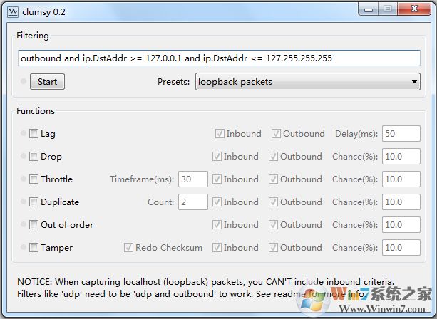 Clumsyģ���������粻�ȶ����� V0.2��ɫ��