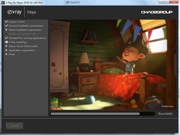 ����VRay��Ⱦ����� V2020�ٷ����İ�