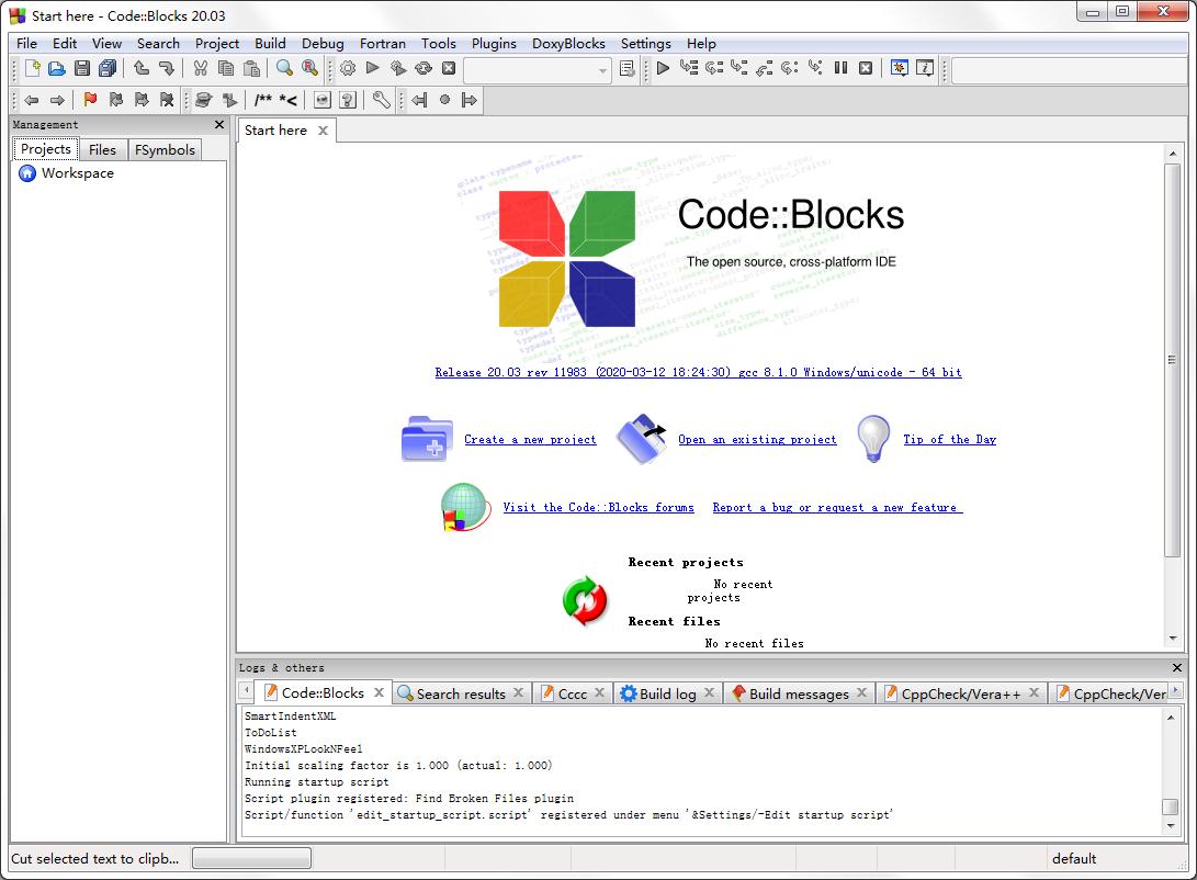 Codeblocks������ v20.03(��������)