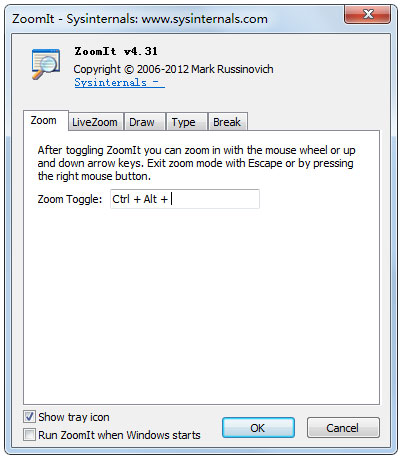 ZoomIt(ͶӰ��ʾ) v5.0��ɫ��