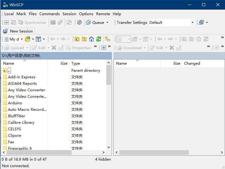 WinSCP�ļ����乤�� v2022��ɫ�ƽ��