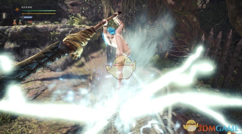 《怪物猎人:世界》雷电特效太刀招式组MOD