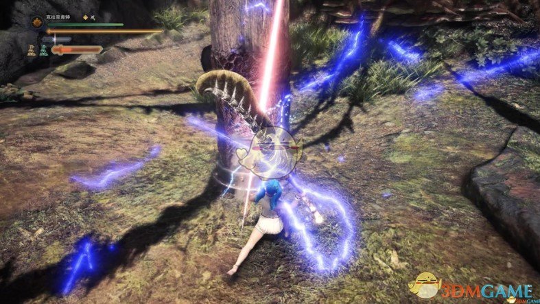 《怪物猎人:世界》雷电特效太刀招式组MOD