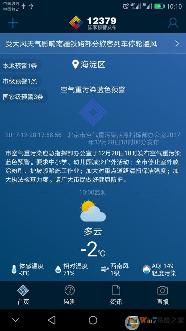 12379国家预警平台