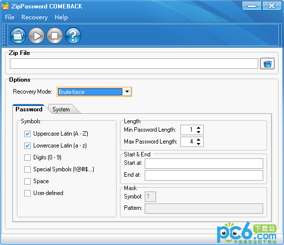 ZipPassword COMEBACK(zipѹ���������ƽ⹤��)