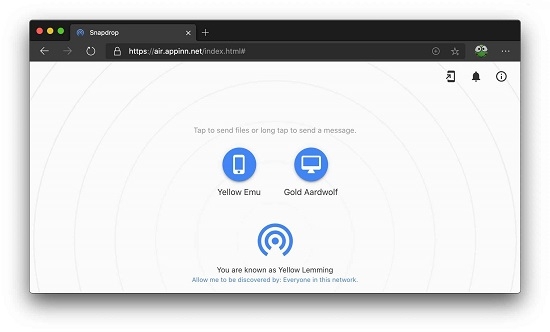 Snapdrop��ƽ̨�ļ��������� v1.6��Ѱ�