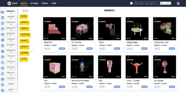 医维度3D人体解剖软件