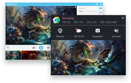 ManyCam����ͷ��Ч���� V7.8.7.51�ٷ���