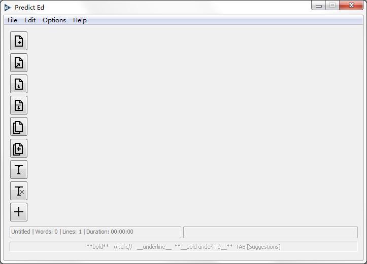 PredictEd�ı��༭�� V1.0.0�ٷ���