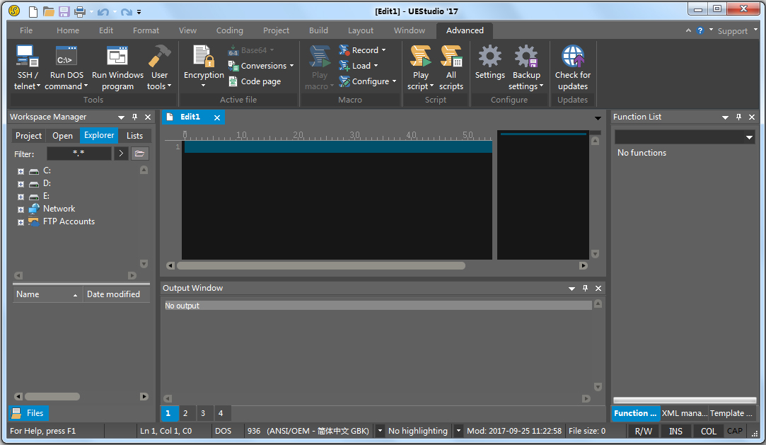UEStudio�ı��༭ v19.2�����ƽ��