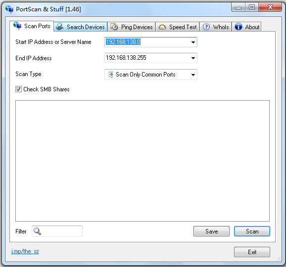 ScanPort(�˿�ɨ�蹤��) V1.46 ��ɫ��