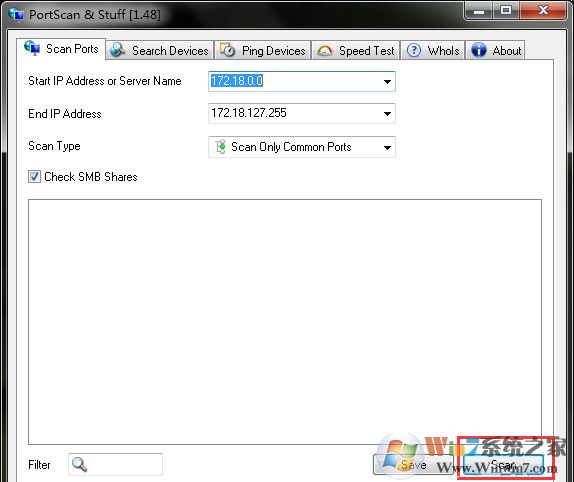 ScanPortɨ�˿ڵ�����