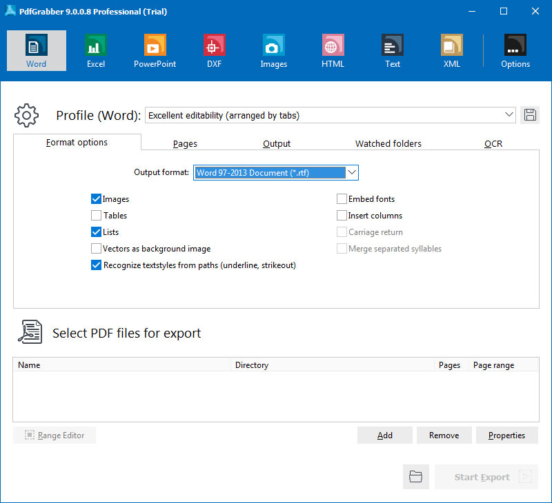 PdfGrabber9 Pro(PDFת����) v9.0�ƽ��