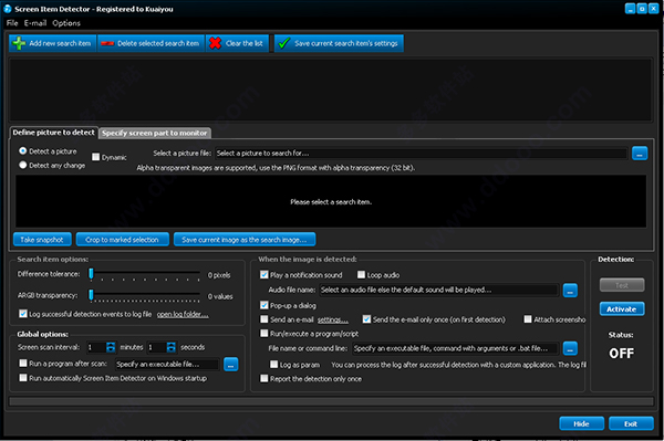 Screen Item Detector������Ļ��⹤�� v1.0.22.32������