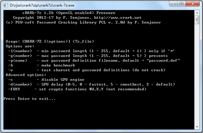 Crark7zip(ZIP�����ƽ�) v5.5��ɫ��