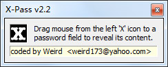 XPass星号密码查看器
