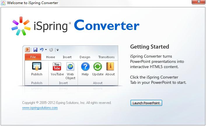 iSpring Converter(PPTתFlash����) v6.2.0.3421��ɫ��