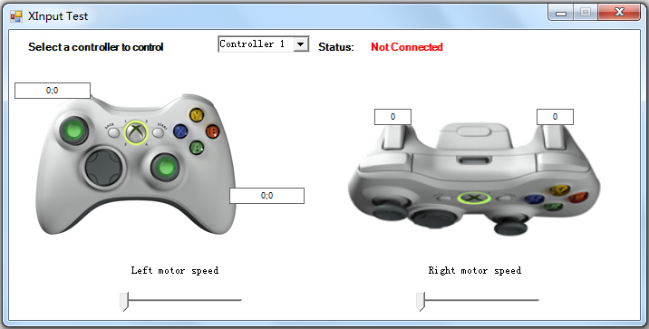 XinputTest(����ģ��360�ֱ�) V3.0 ��ɫ��