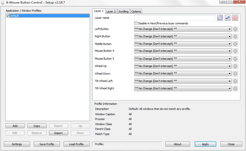 X-Mouse Button Control���ӳ�乤�� v2.18.7��ɫ������