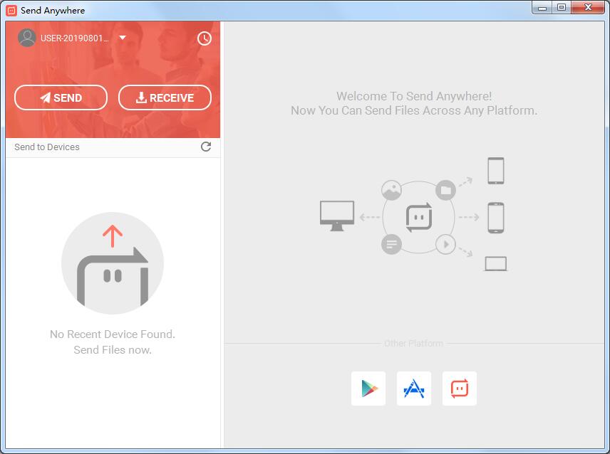 Send Anywhere�ļ����乤�� v3.5.17��Ѱ�