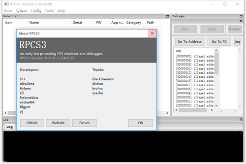 Rpcs3(PS3ģ����) V0.02 Ӣ�İ�
