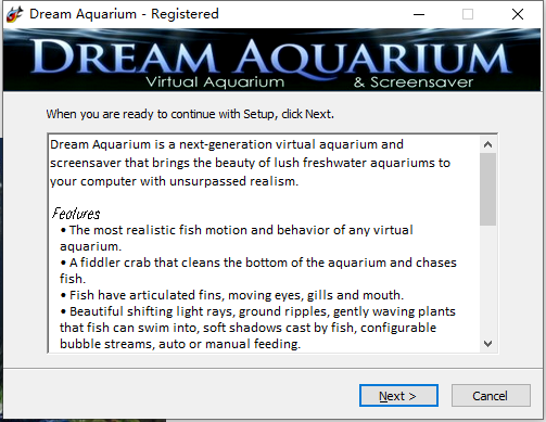 梦幻水族馆屏保