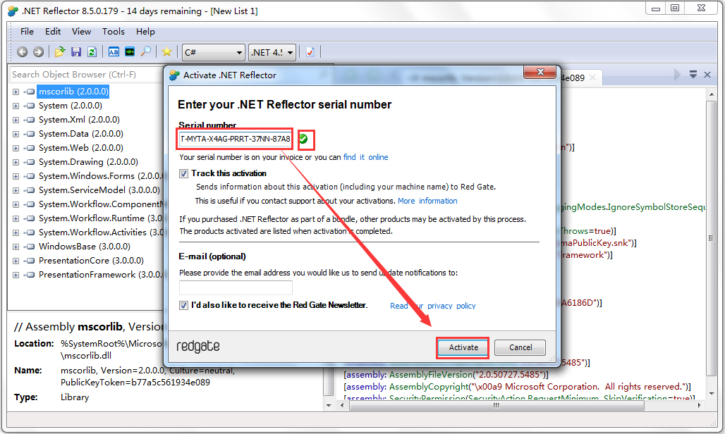 .NET Reflector(编译工具) V8.5.0.179 英文版