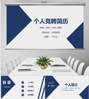 ��λ��Ƹ����PPTģ��(5���)