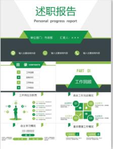 ������ְ����PPTģ��(���������)