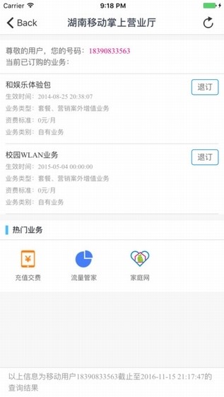 �����ƶ�����Ӫҵ�� 