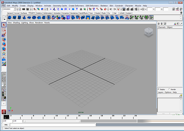 ����Maya 2008 �����ƽ��