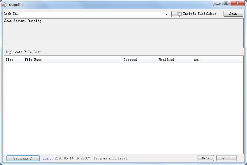 DupeKill�ظ��ļ��������� v0.8��ɫ��