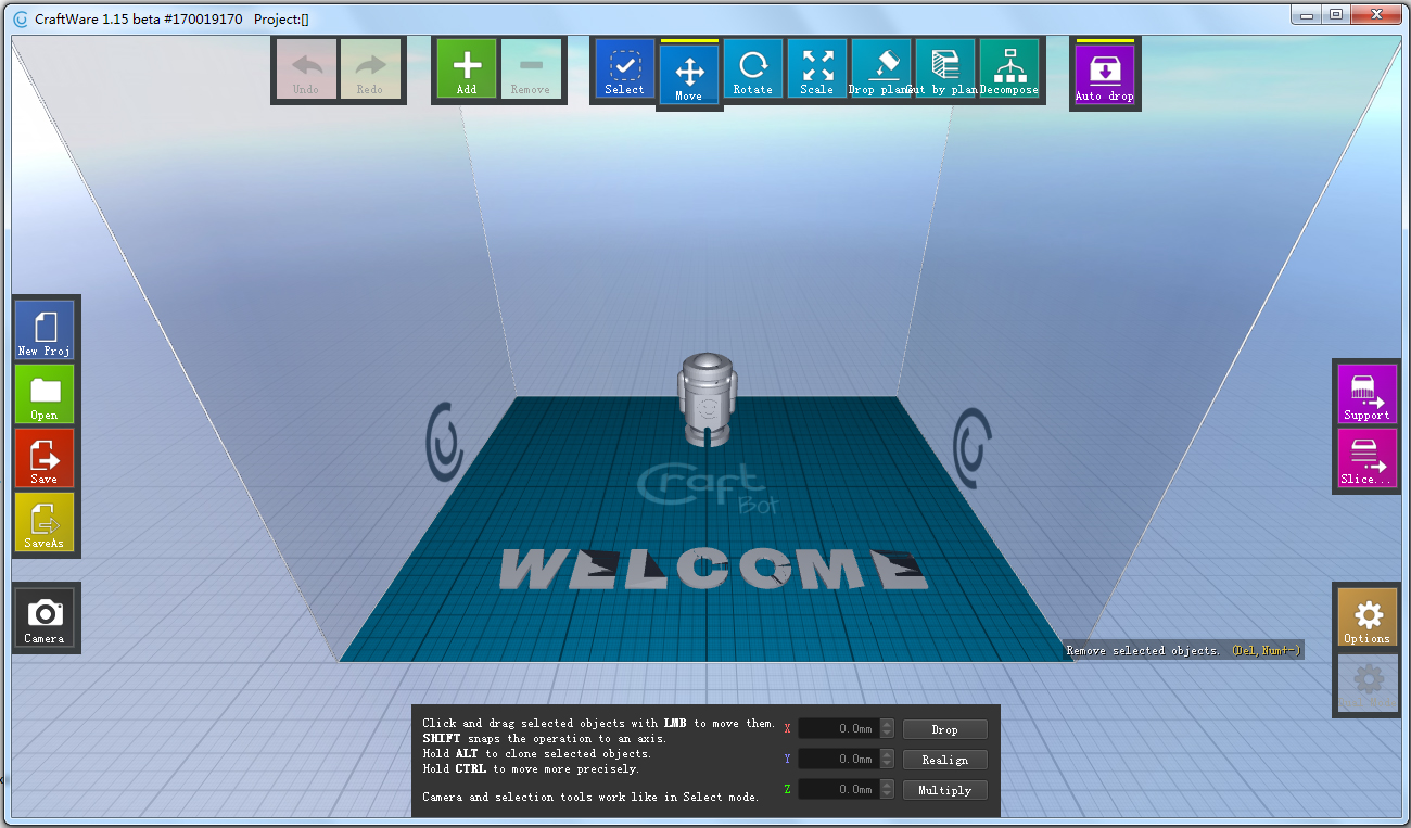 CraftWare(3D��ӡ��Ƭ����) V1.15�ٷ���