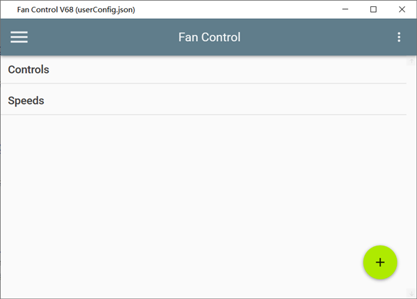 FanControl���Է��ȿ������� V85��ɫ���İ�